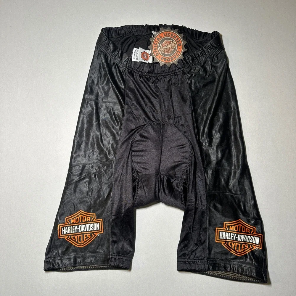 Vintage 97 De Marchi Harley Davidson GT Bicycles Cycling Shorts XL NWT Made USA‎